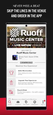 Live Nation android App screenshot 0